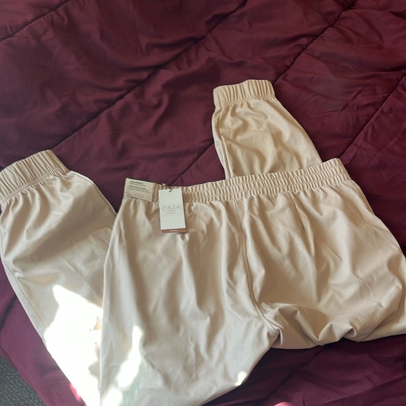Pleather Joggers Calia - Picture 1 of 4